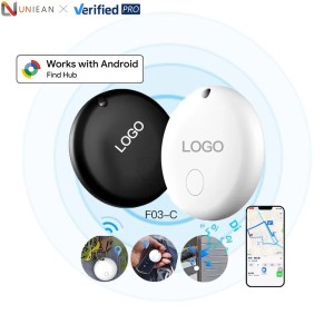 UNIEAN F03-C Finder Mini Anti Alarme Locator Tracker Tag Smart GPS Tracker Find My Air Tag Location Tracker Key for Car